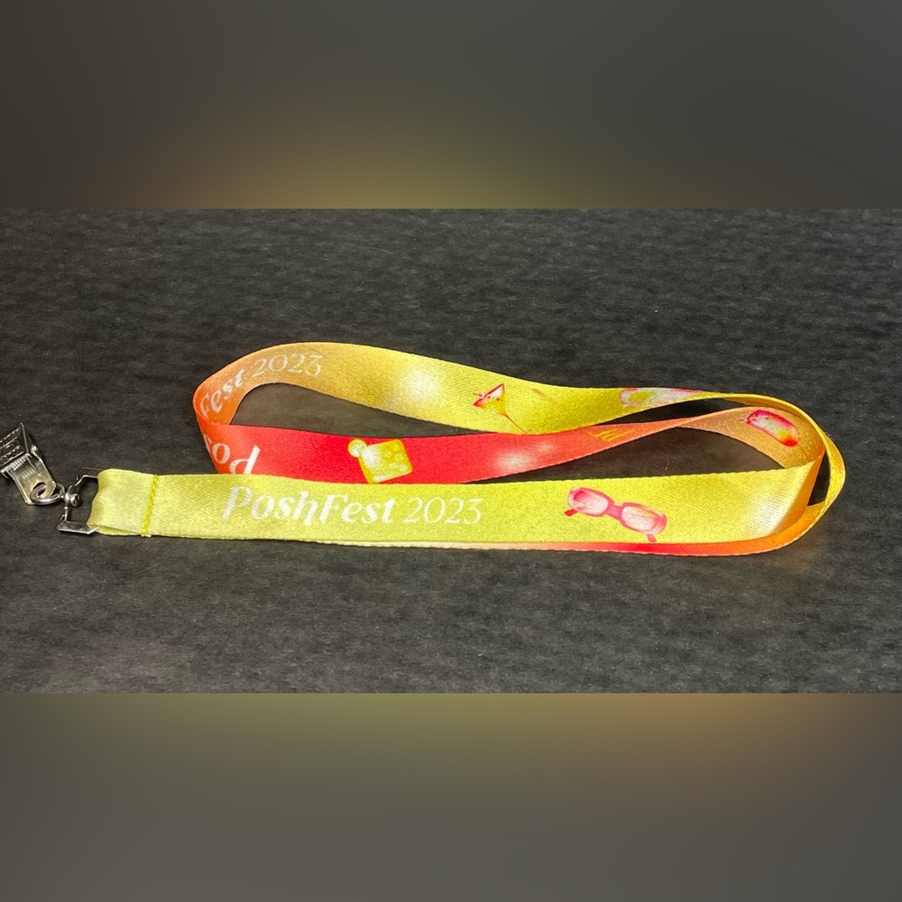 2023 Poshmark Poshfest (San Deigo, CA) Annual Event Exclusive 17" Lanyard
